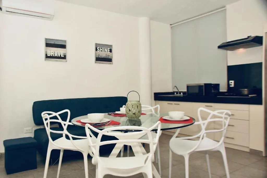 Central And Quiet Apartment Playa 신데 델 카르멘 0*,  멕시코